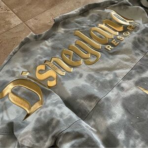 Disneyland Gold Castle Tie-Dye Spirit Jersey